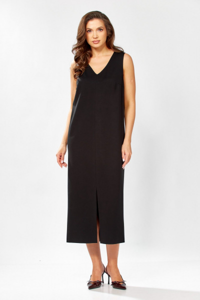 Блуза, платье KaVaRi 8062 черный - фото 16