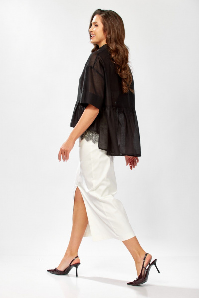 Блуза KaVaRi 429 черный - фото 9