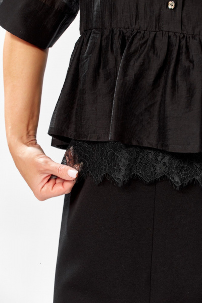 Блуза KaVaRi 429 черный - фото 5