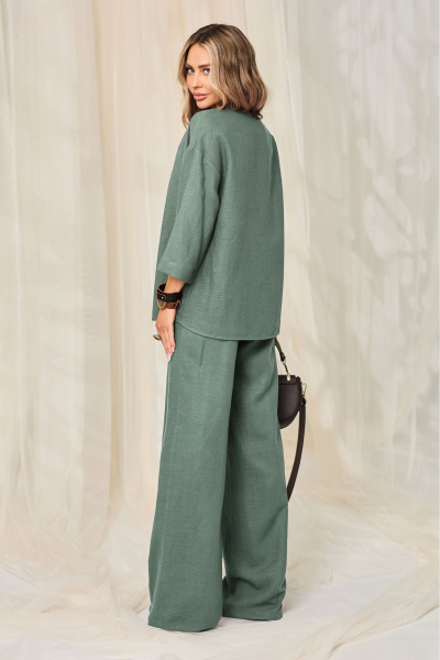 Блуза, брюки Golden Valley 6759 зеленый - фото 2