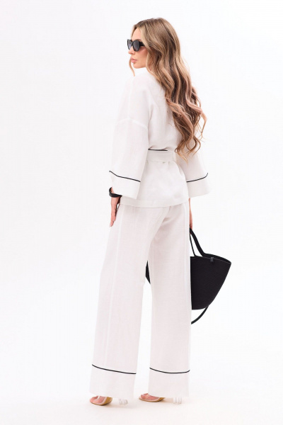 Блуза, брюки Golden Valley 6764 белый - фото 2
