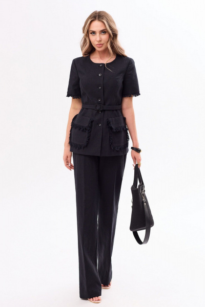 Брюки, жакет Golden Valley 6725 черный - фото 1