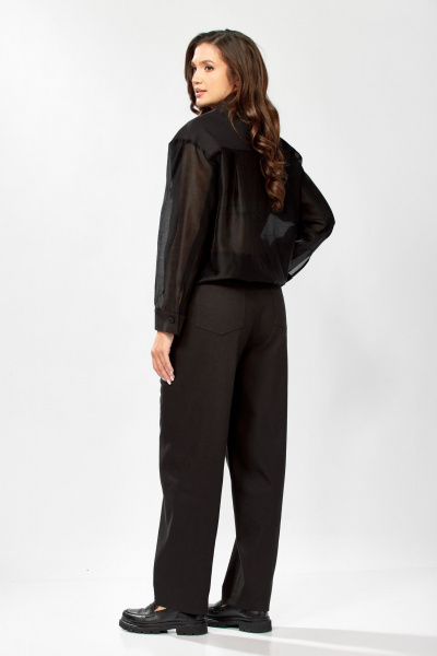Брюки, бомбер KaVaRi 8059 черный - фото 6