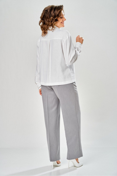 Рубашка KaVaRi 4031 белый - фото 8