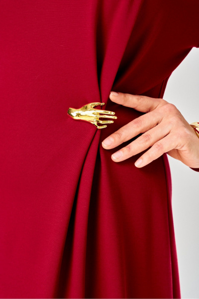 Платье KaVaRi 1138.1 красный - фото 8