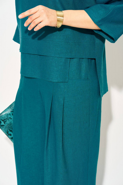 Брюки, туника Liliana 1526 морская_волна - фото 5