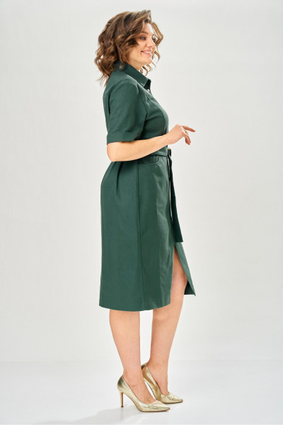 Платье KaVaRi 1147.1 зеленый - фото 4