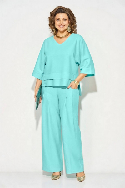 Брюки, туника Liliana 1526 тифани - фото 7