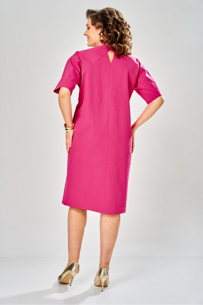 Платье KaVaRi 1148 фуксия - фото 9