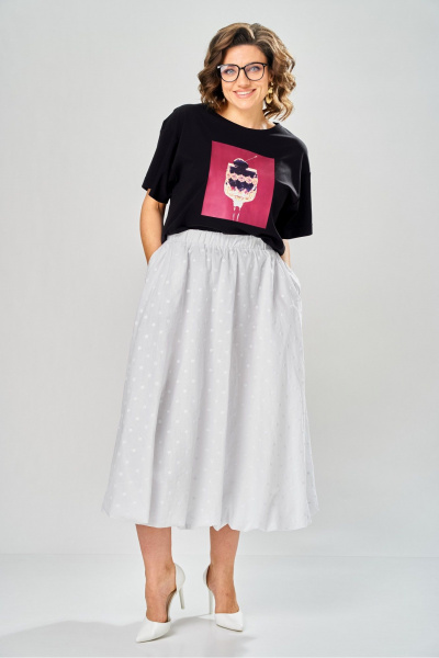 Юбка KaVaRi 2013 белый - фото 2