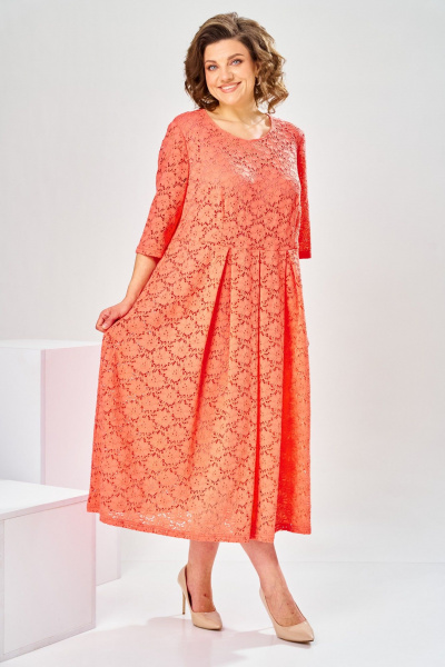 Платье Romanovich Style 1-2221 персиковый - фото 1