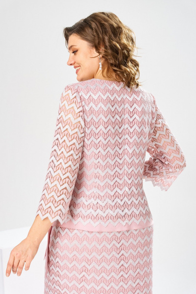 Платье Romanovich Style 1-2894 розовый - фото 6