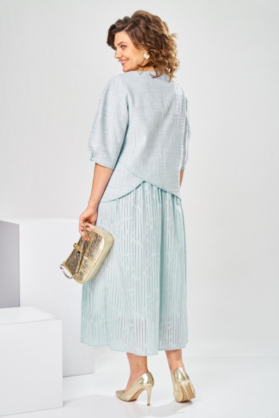 Платье Romanovich Style 1-2913 голубой - фото 11