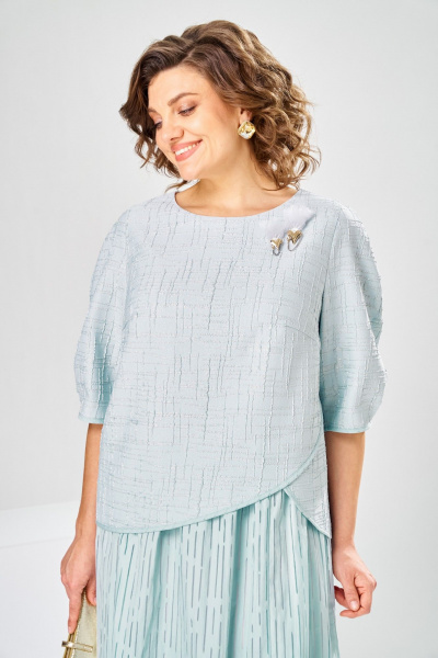 Платье Romanovich Style 1-2913 голубой - фото 7