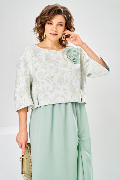 Платье Romanovich Style 1-2915 мята - фото 6