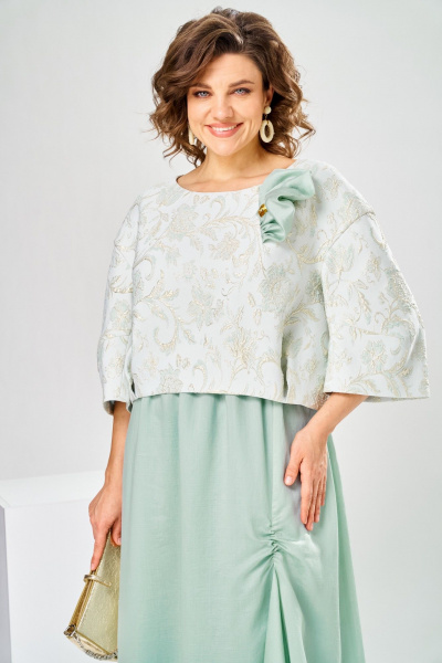 Платье Romanovich Style 1-2915 мята - фото 5