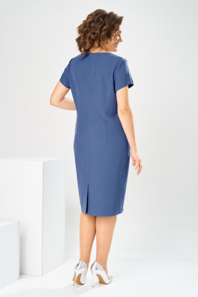 Жакет, платье Romanovich Style 3-2914 джинс - фото 16