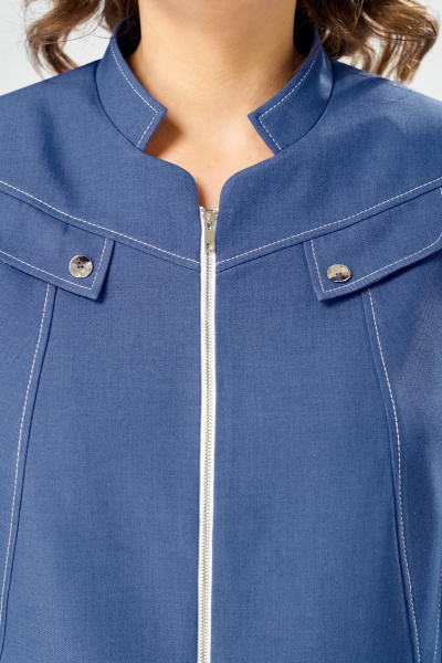 Жакет, платье Romanovich Style 3-2914 джинс - фото 6