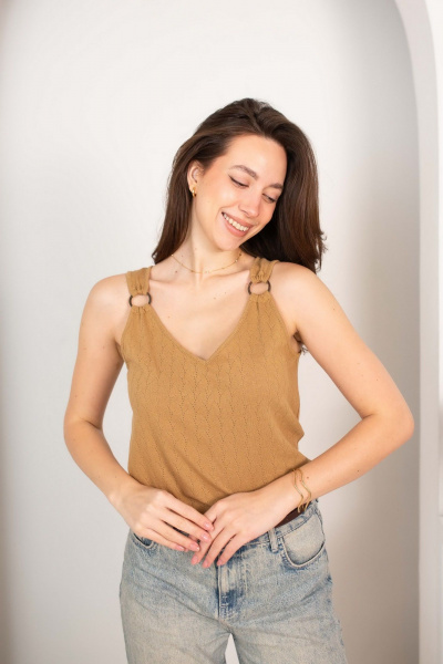 Джемпер Купалинка 48000G.158-164 шоколад - фото 1