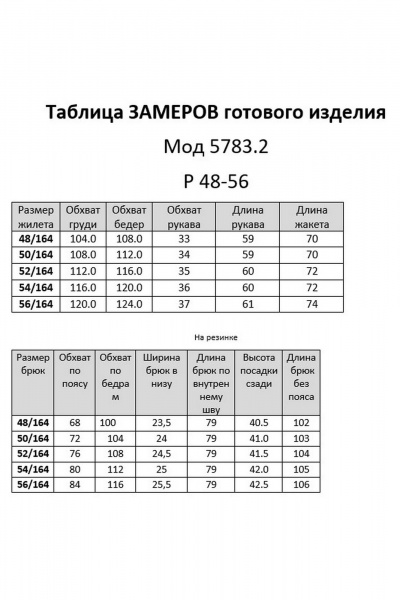 Блуза, брюки DaLi 5783.2 серый - фото 7