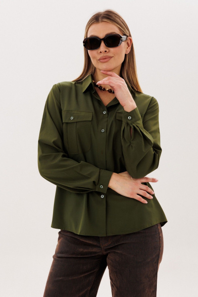 Рубашка Anelli 1839 хвойный - фото 9