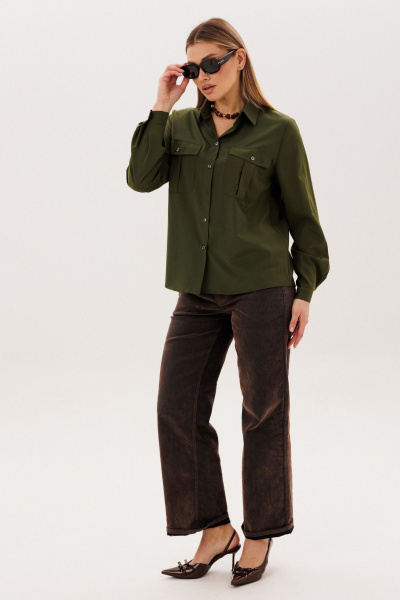 Рубашка Anelli 1839 хвойный - фото 6