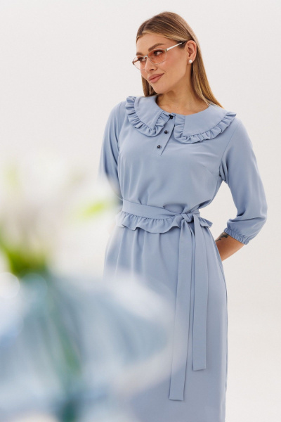 Платье Anelli 1773 незабудка - фото 4