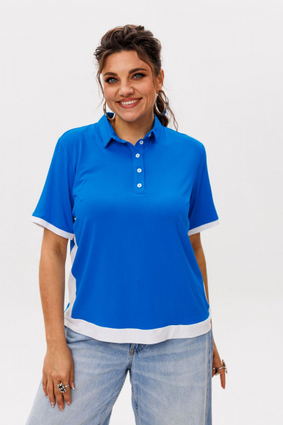 Футболка Anelli 1571 цунами - фото 1