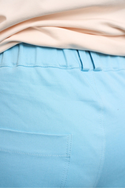 Брюки GRATTO 3230 голубой - фото 7