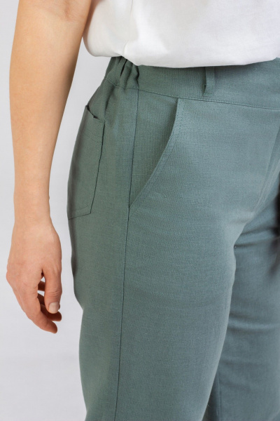 Брюки Mirolia 1257 олива - фото 6