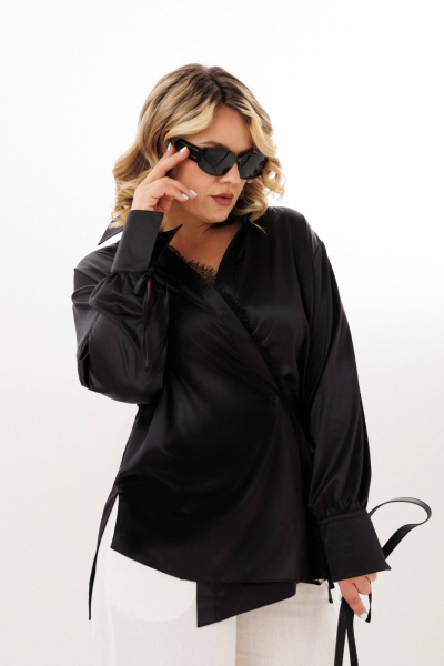 Блуза Anastasia 1342 черничный_ - фото 1