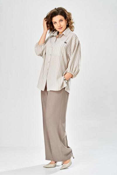 Блуза, брюки Ольга Стиль С-1017 - фото 8