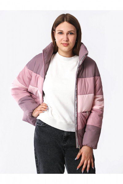 Куртка АРТУС 24С19-Р57 серая_орхидея - фото 2