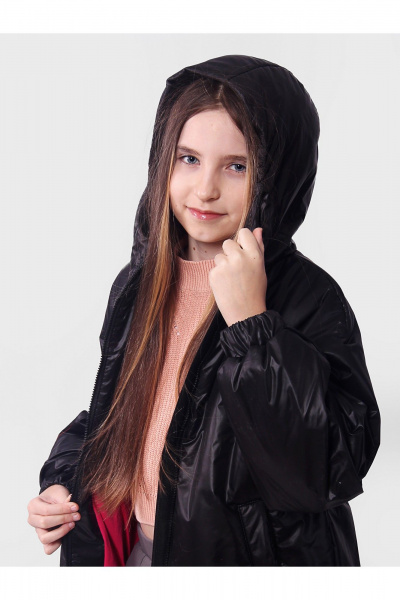 Куртка АРТУС 24С67-Р57 черный - фото 8