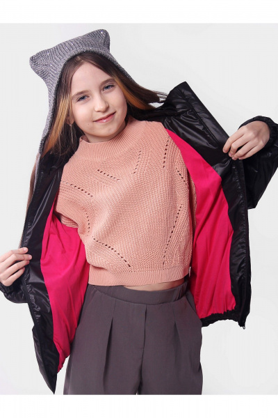 Куртка АРТУС 24С67-Р57 черный - фото 6