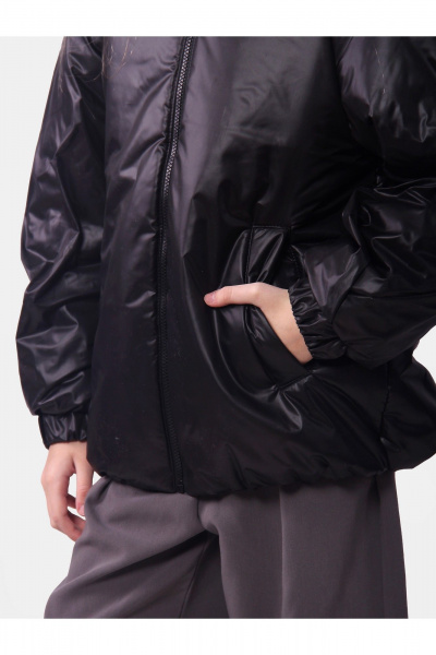 Куртка АРТУС 24С67-Р57 черный - фото 5