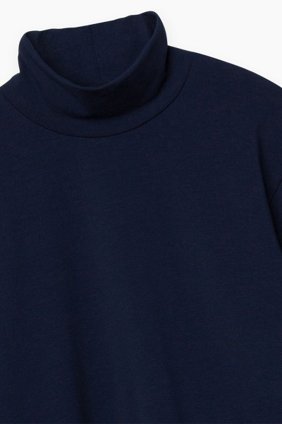 Джемпер с классическим крой из трикотажа для делового образа Bell Bimbo 212227 т.синий - фото 2