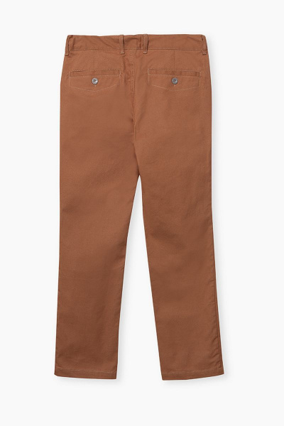 Брюки из хлопкового текстиля в деловом стиле Bell Bimbo 213030 песок - фото 6