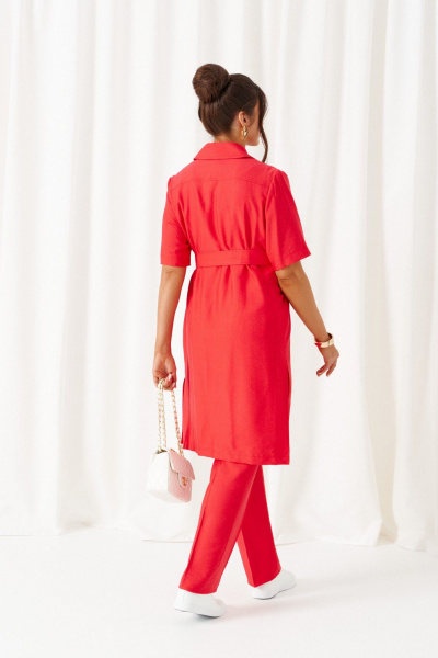 Блуза, брюки, топ Beautiful&Free 6454 красный - фото 10