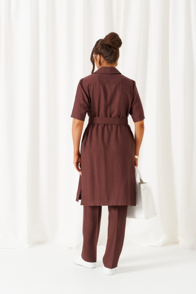 Блуза, брюки, топ Beautiful&Free 6454 шоколад - фото 7