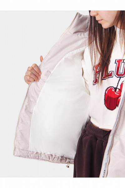 Куртка АРТУС 26С5-Р57 белый_песок - фото 2