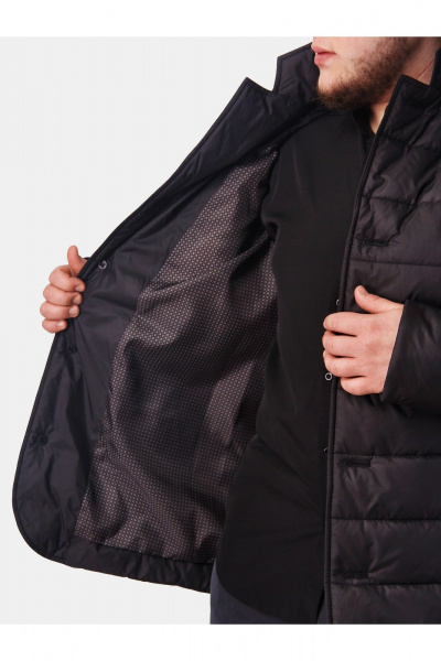 Куртка АРТУС 25С36-Р57 черный - фото 4