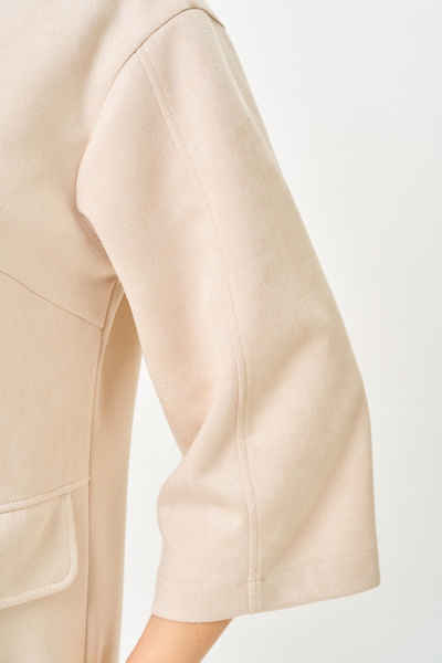 Платье ANASTASIA MAK 1319 песочный - фото 8