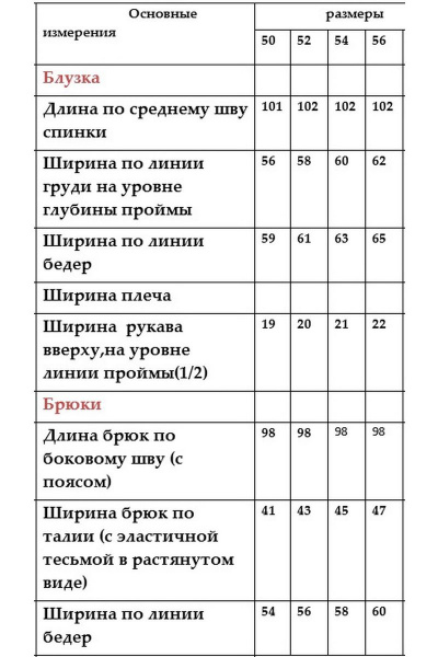 Блуза, брюки Белтрикотаж 6847 красный-черный - фото 6