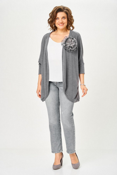 Кардиган Svetlana-Style 2159 серый - фото 6