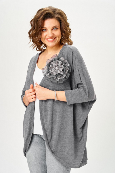 Кардиган Svetlana-Style 2159 серый - фото 1