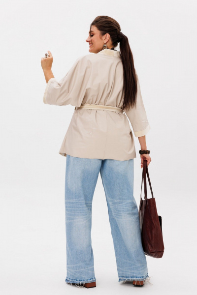 Жакет Anelli 1342 сливочный-нюд - фото 7