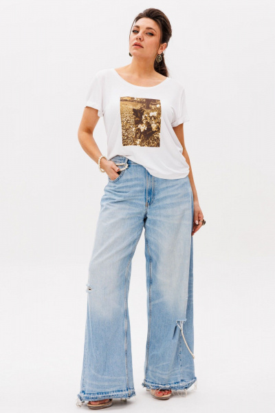 Футболка Anelli 1546 поль - фото 2