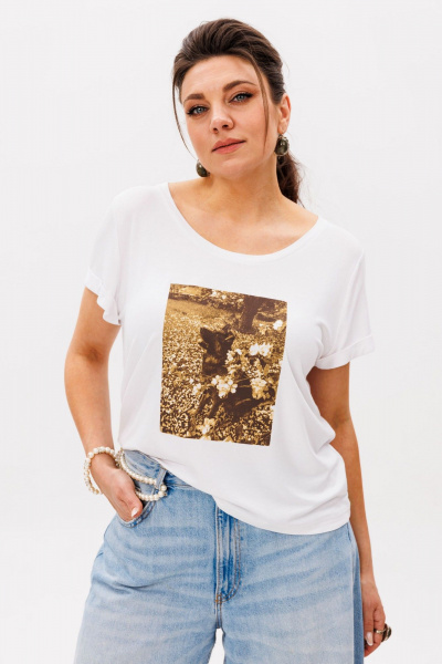 Футболка Anelli 1546 поль - фото 1