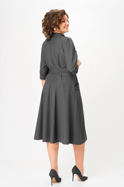 Платье Anastasia 1318.1 графит - фото 5